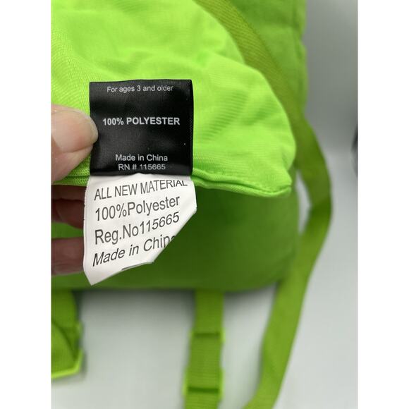 Minecraft Pillow Backpack Plush Stuff Animal Creeper Green Boys Girls Mojang - Picture 7 of 7